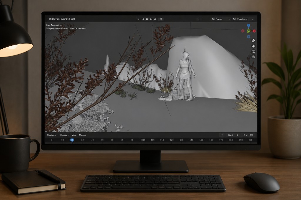 3D Animation — Blender