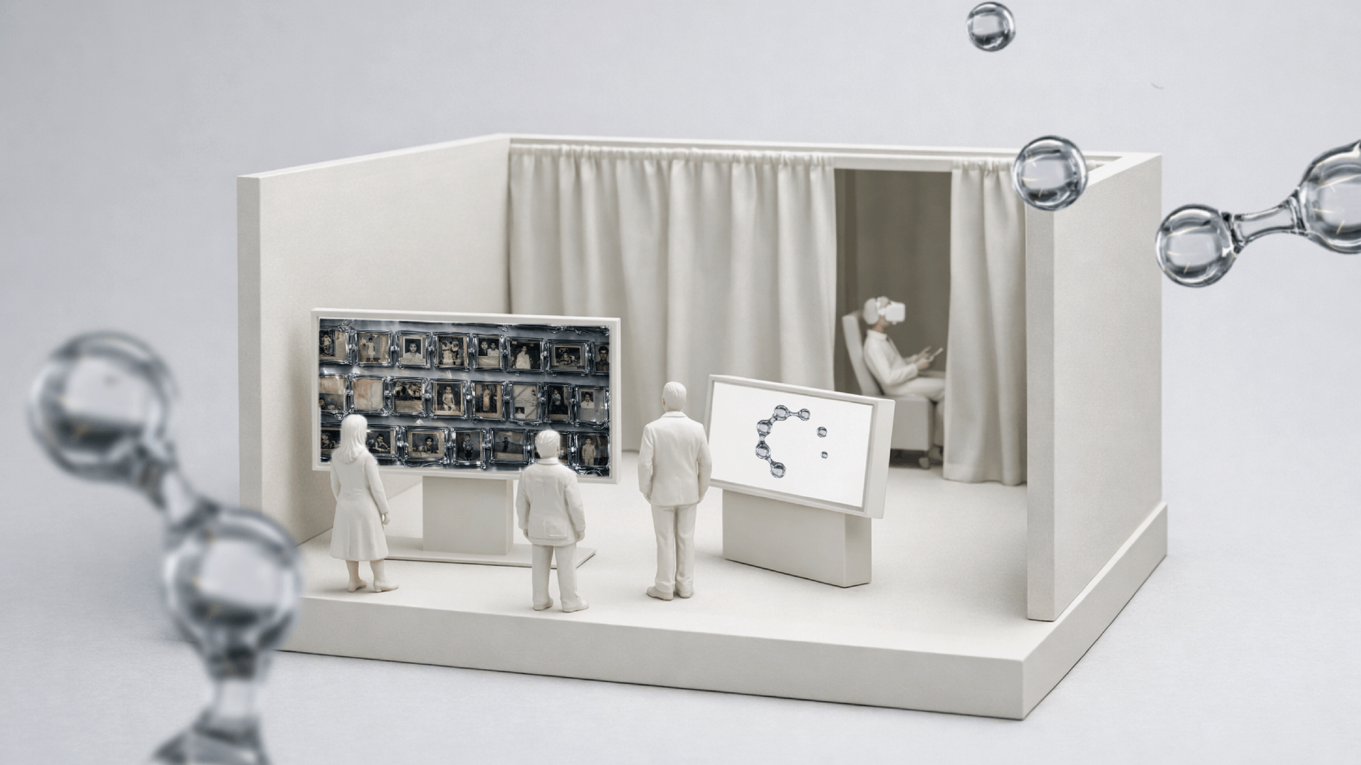 Installations-Diorama