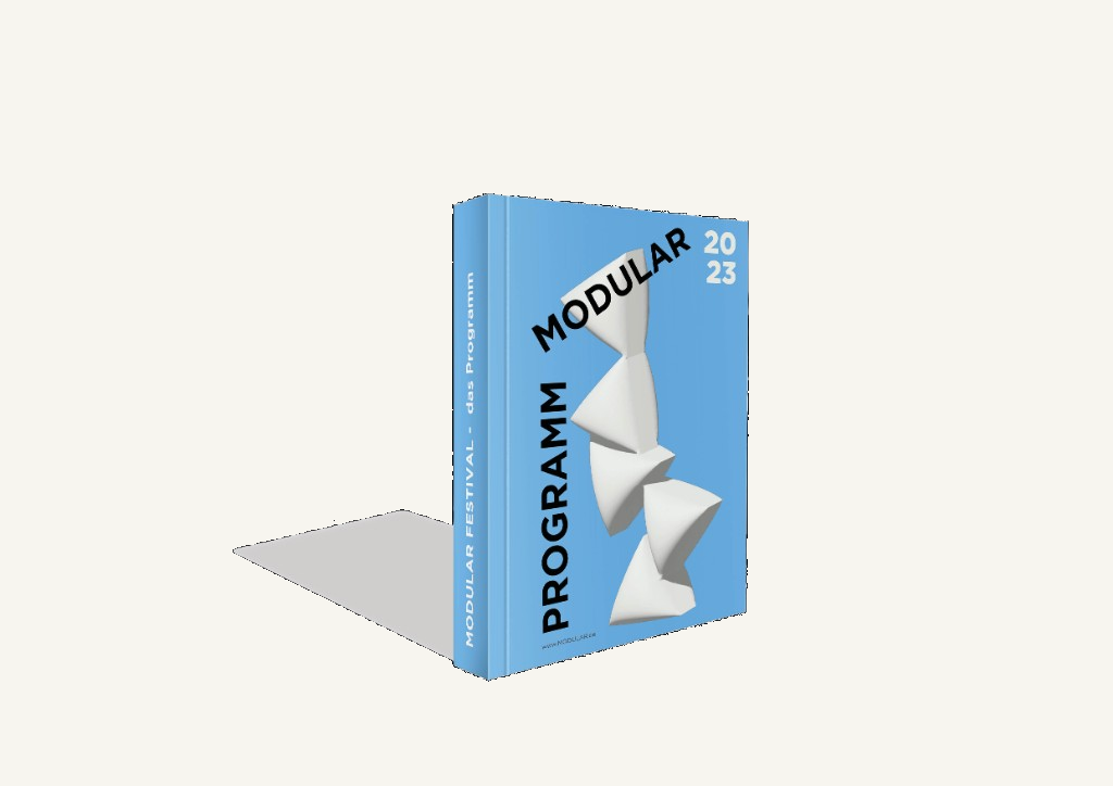 Modular Festival · Programmheft Cover