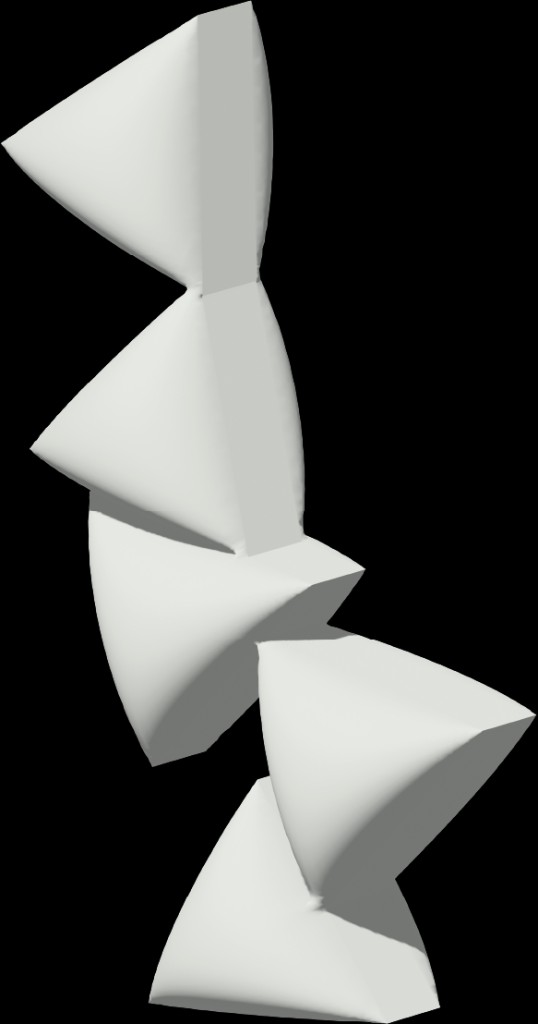 Modular Festival · gestapelte Skulptur