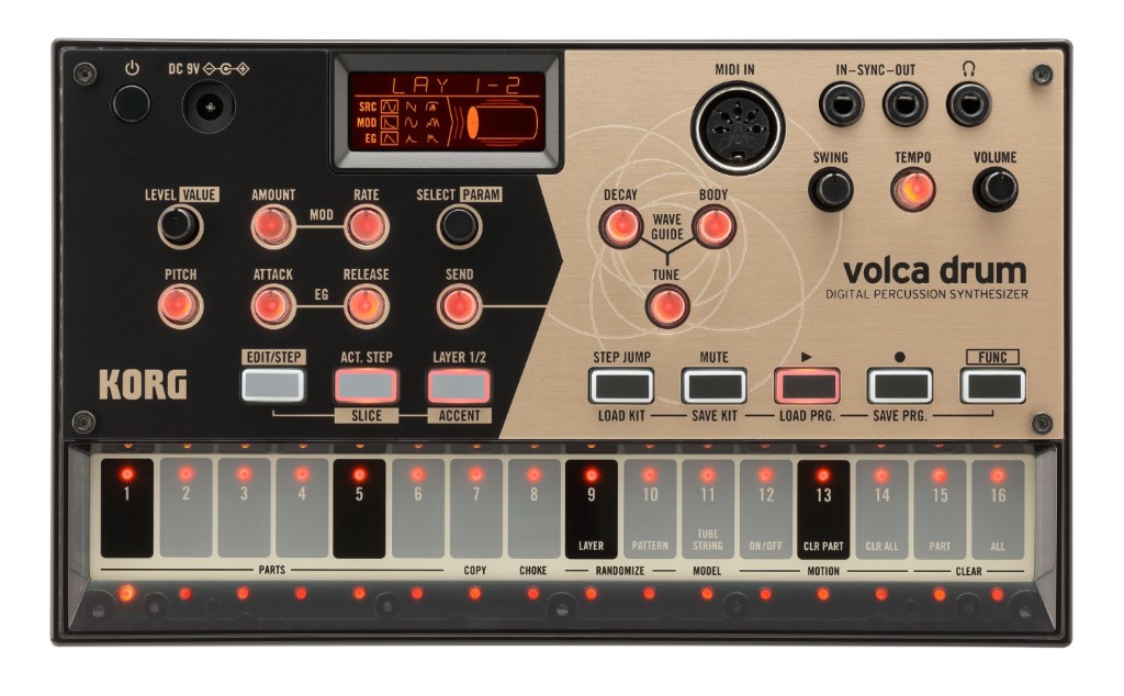 Korg Volca Drum Produktansicht